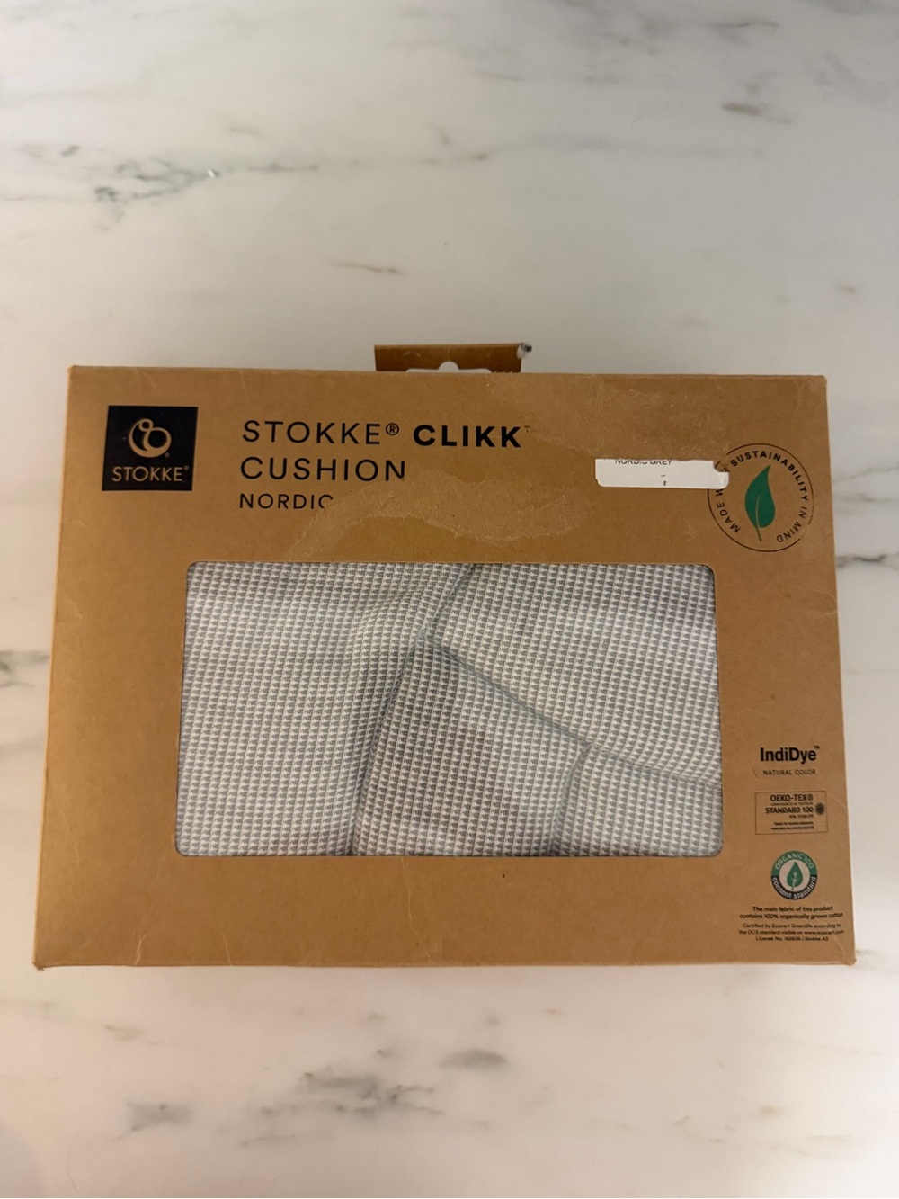 Stokke Clikk Nordic Cushion - Light Gray